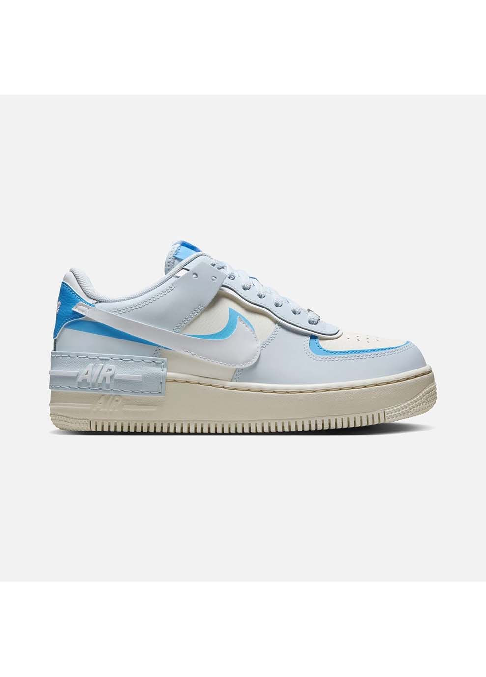 Женские Кроссовки W AF1 SHADOW Голубой Nike голубые демисезоны (367188629)