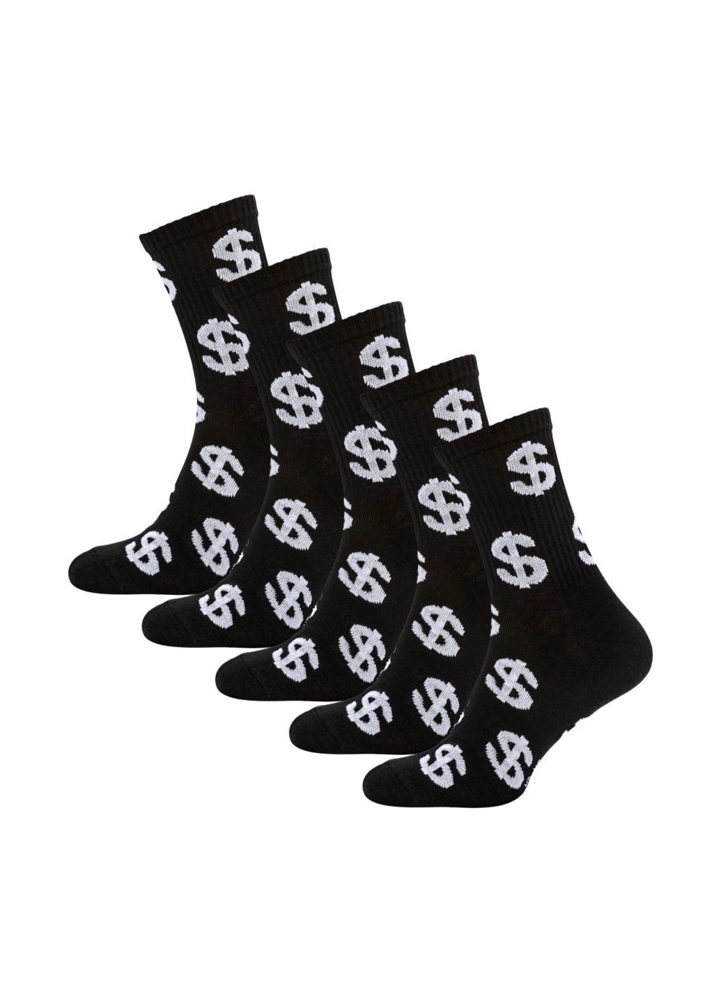 Чорні набір (5 шт) чоловічих шкарпеток MZ (302739641)