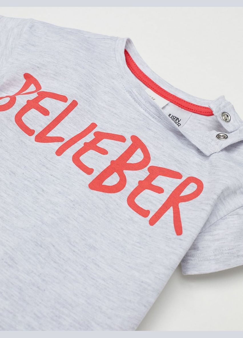 Сіра футболка дитяча H&M