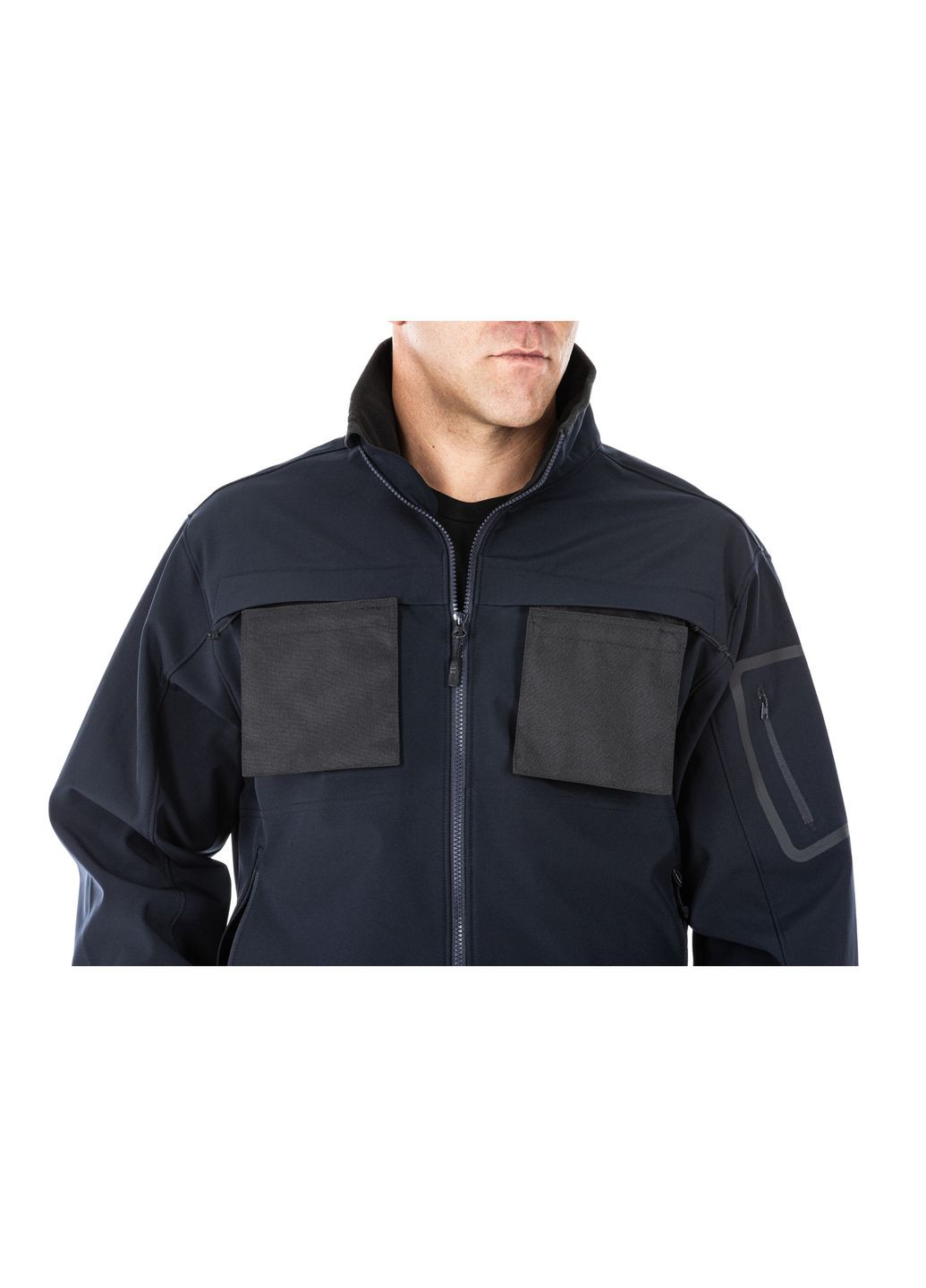 Куртка тактична для штормової погоди Chameleon Softshell Jacket Dark Navy 5.11 Tactical (315822833)