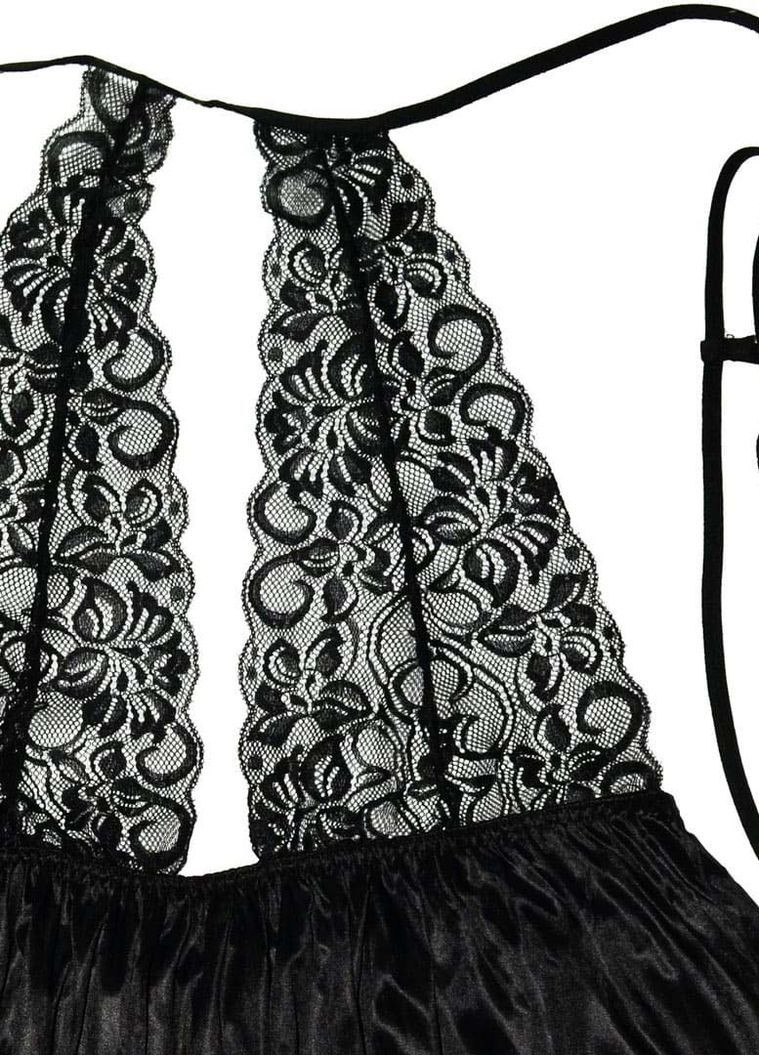 Сексуальний спокусливий еротичний пеньюар (плюс-сайз) - еротична білизна NDS (367583339)