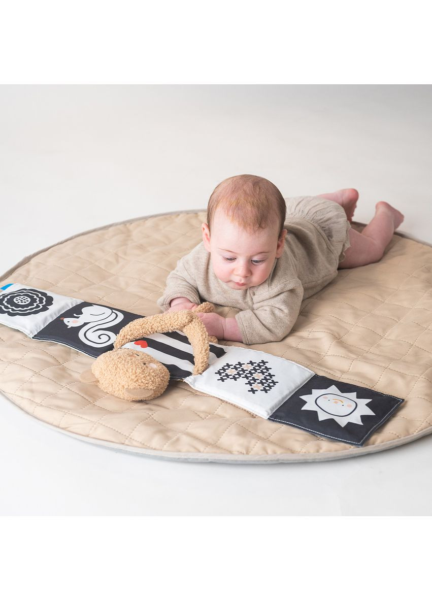 Розвивальна книжка-розкладачка 2-в-1 Обійми ведмежати Taf Toys (366238829)