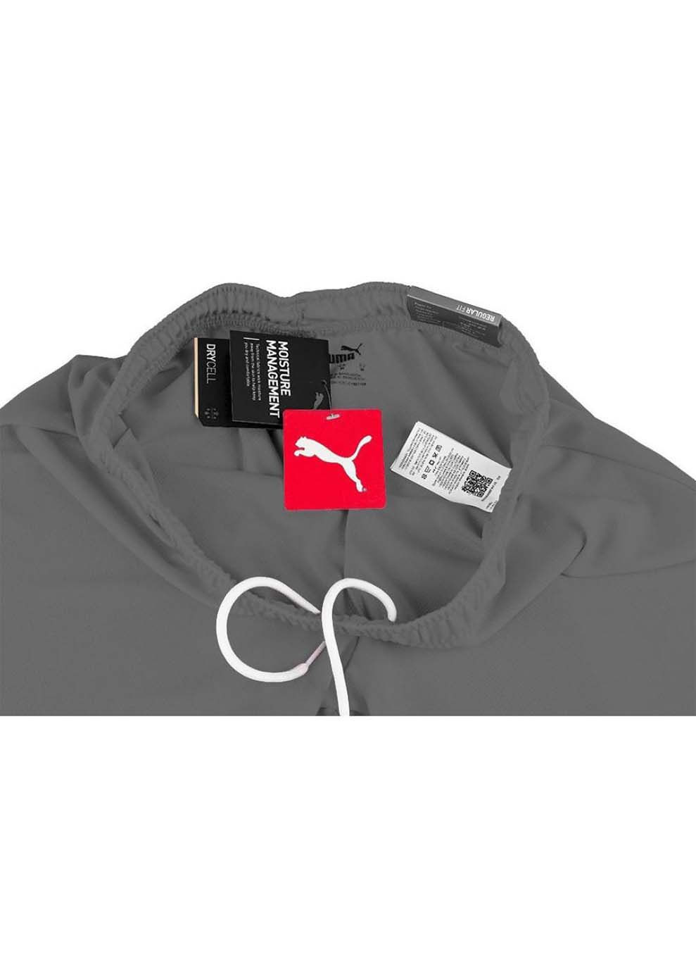 Шорти teamRISE Short сірий Puma (367601851)