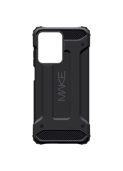 Чохол до мобільного телефона Xiaomi Redmi Note 12 Pro Panzer Black (MCN-XRN12PBK) MAKE (396695683)