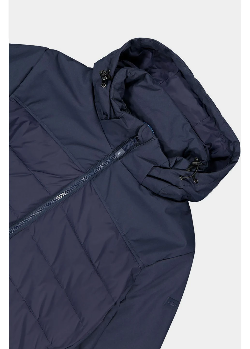 Синя куртка jacket zip hood twill blue 34k0147-n950 CMP