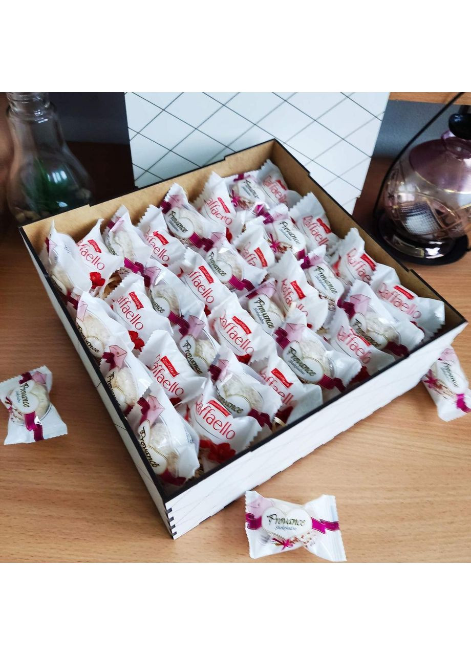 Бокс з цукерками для дівчини на день народження новий рік різдво день закоханих 8 березня свято (ar290) No Brand (360969223)