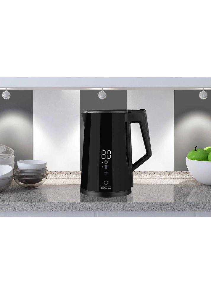 Чайник RK 1893 Digitouch Black ECG (360572894)