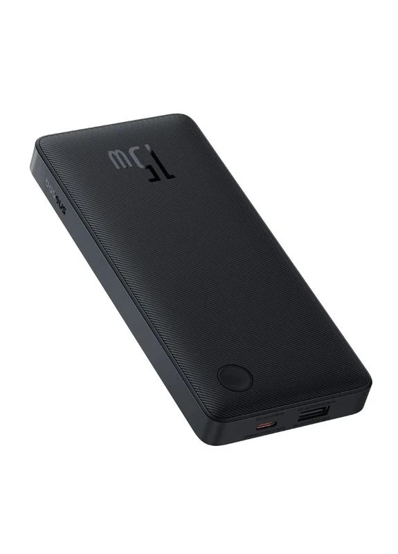 Внешний аккумулятор Power Bank 10000mAh 15W Cosmic Black (With Simple Series Data Cable USB to Type-C 30cm Black) Baseus Airpow Lite (394762589)