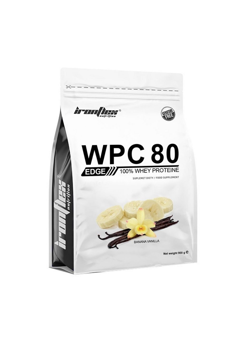 Протеїн WPC EDGE Instant, 900 грам Банан-ваніль Ironflex (293478639)