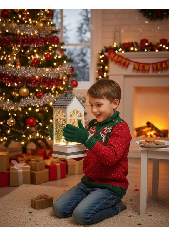 Нічник Ліхтар WDL-24074B зі святковим підсвічуванням та музичними ефектами (2104618705) No Brand (362209713)