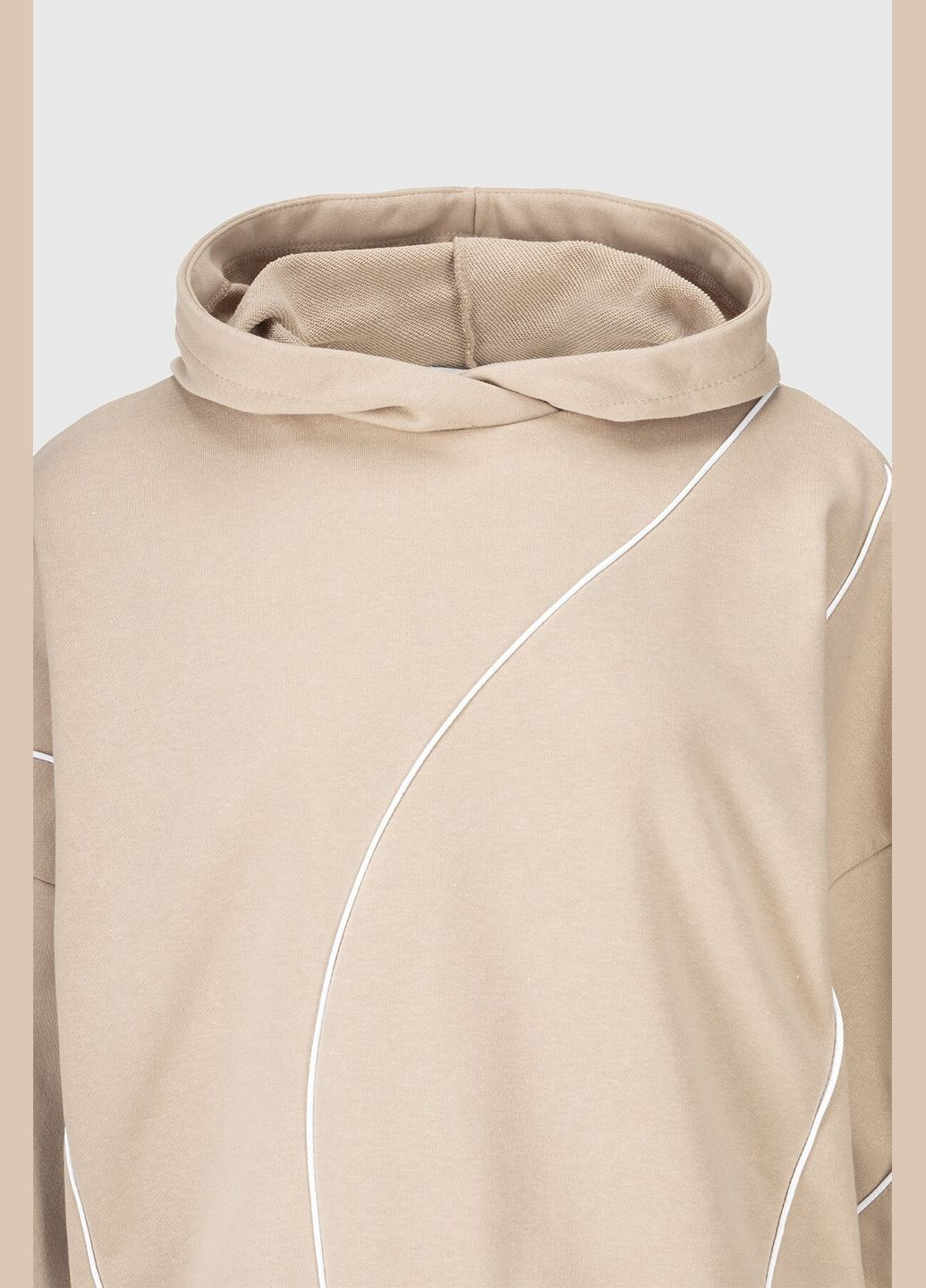 Худи женский 2402-K Бежевый (2000990396518D) shop (2000990396518) No Brand (362705517)