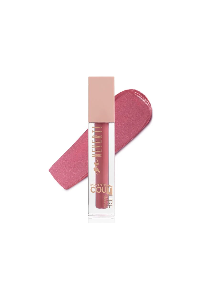 Матовая помада для губ Neverti MATTE COUTURE LIQUID (NP804), 106 Chiffon Темно-рожева No Brand (385230934)