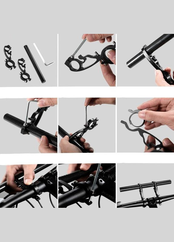 Расширитель руля для велосипеда YP0719246 Black 6шт West Biking (352013023)