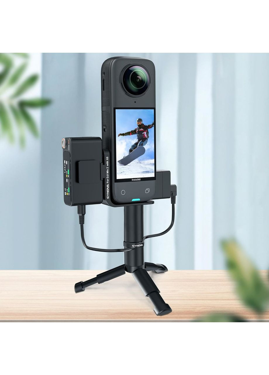 Кріплення для DJI Mic 2 на X5 невидиме Cynova C-X5-CS02 Insta360 (353691078)