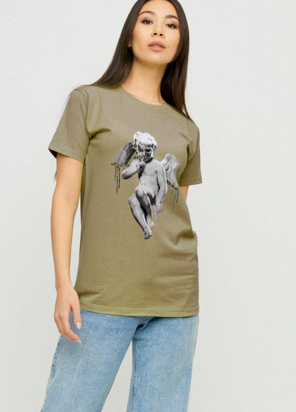 Футболка Boyfriend / дышащий принт/ YAPPI - (252385822)