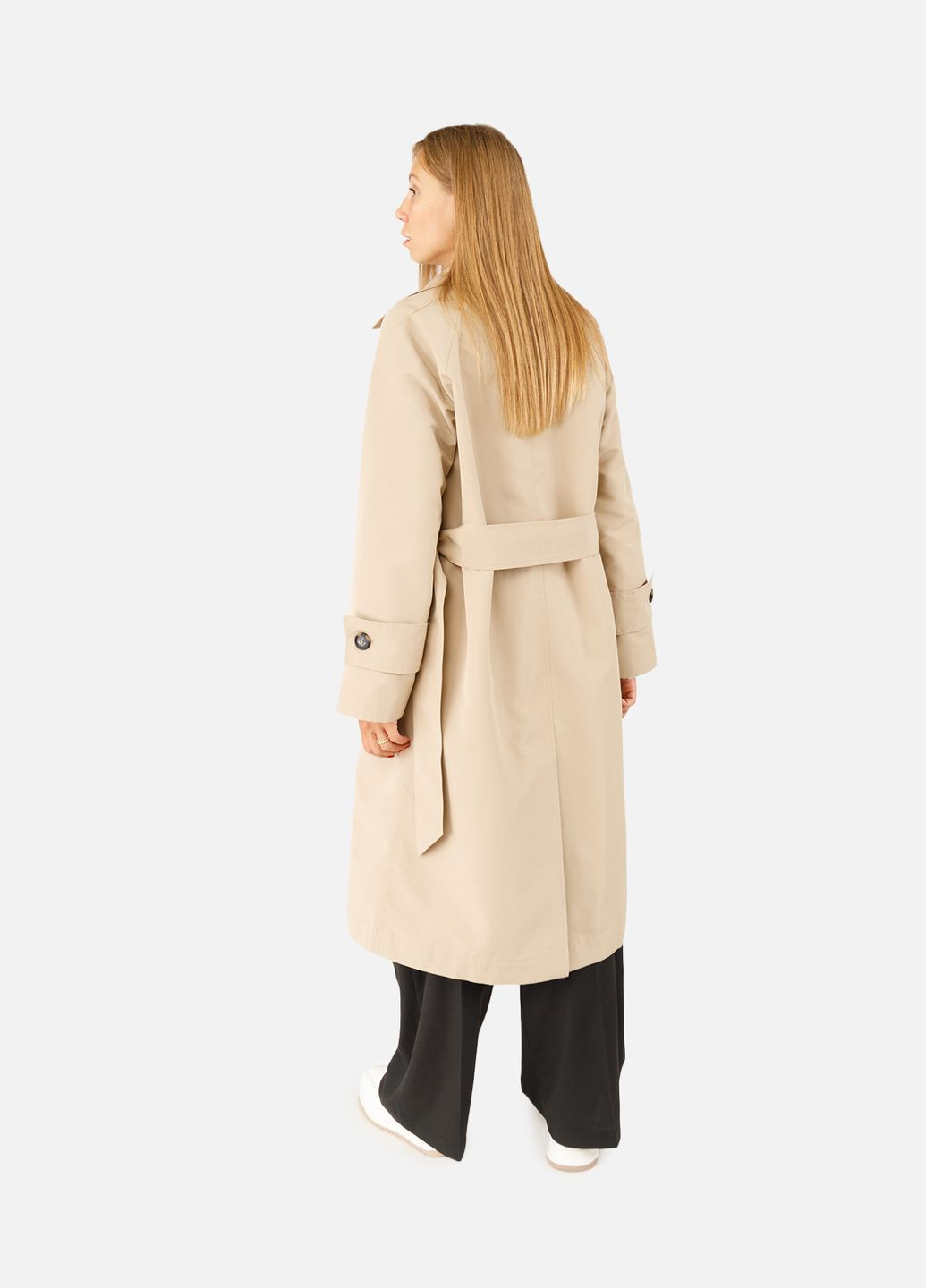 Жіночий плащ колір бежевий ЦБ-00258990 RUKAV демісезон (301196353)