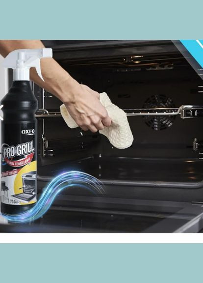 Спрей для кухни, Очиститель от сильных загрязнений Okpak OXFO PRO 750 мл для грилей и духовок, антижир No Brand (301510551)