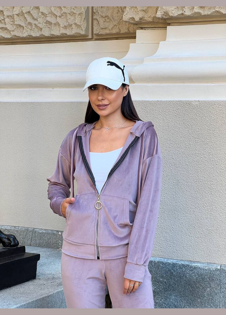 Спортивный велюровый костюм  popluzhnaya (316302041)