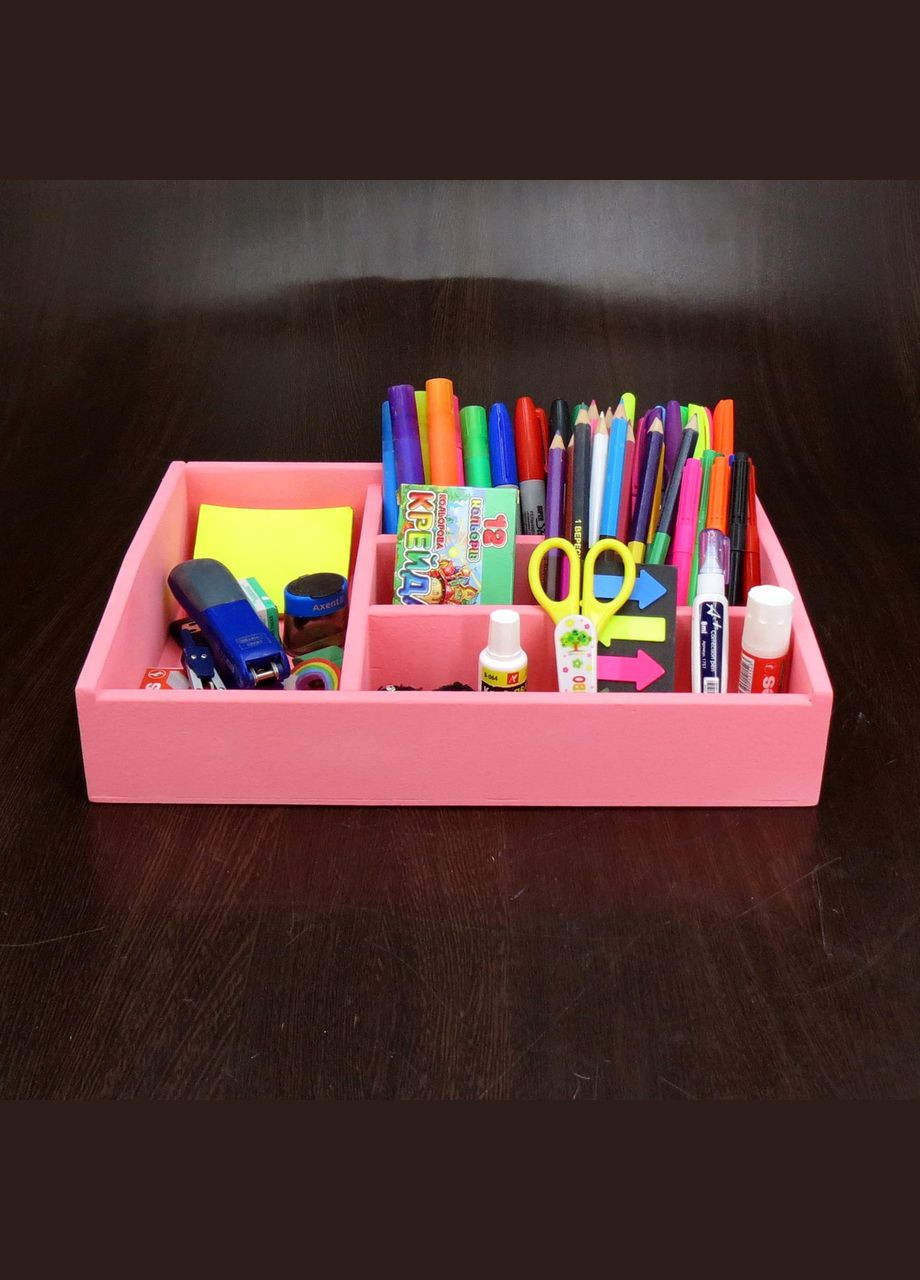 Настольный органайзер из дерева Натман барби (КНЦ-004450) No Brand (328225035)