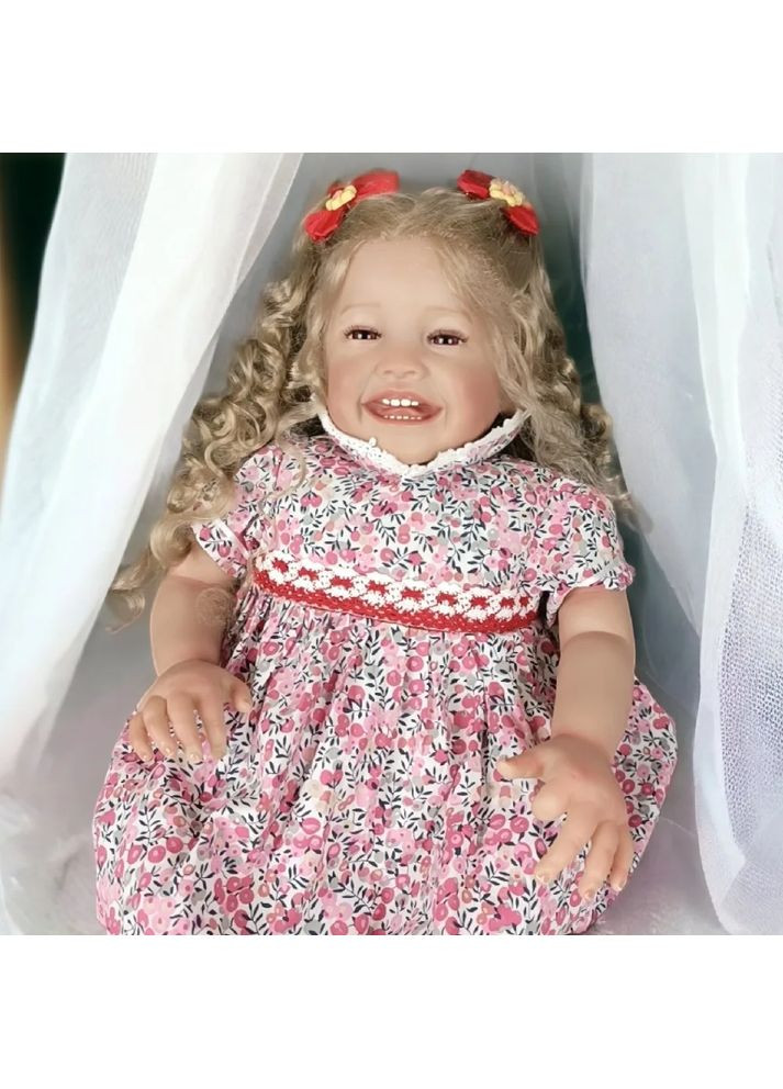 Кукла Реборн 60 см коллекционная Анжелика No Brand (367736302)