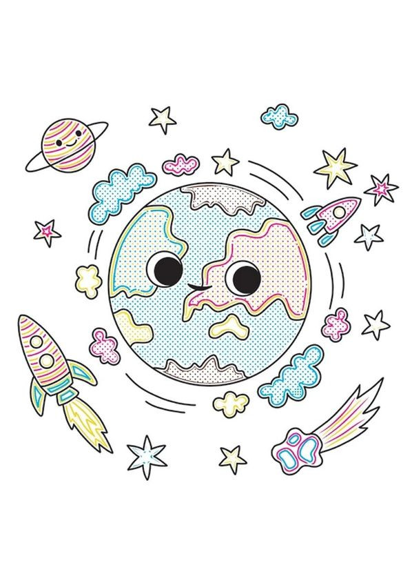 Водяні забарвлянки. У космосі РАНОК (370066207)