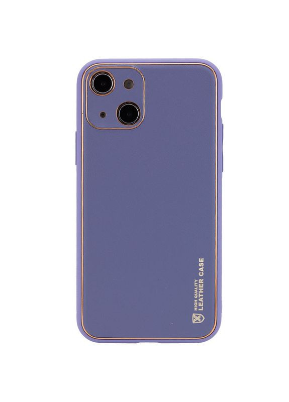 Чохол на Apple iPhone 14 Plus / для айфон 14+ плюс штучна шкіра Epik (356103694)