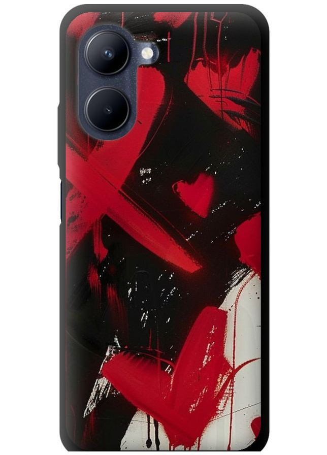 TPU черный чехол 'XO_Love' для Endorphone Realme C33 (285105015)