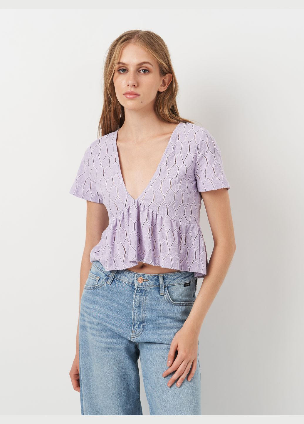 Топ с вырезом Pull & Bear (301378196)