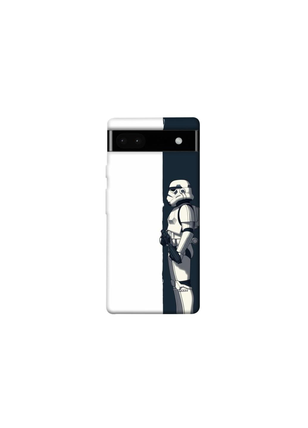 Чехол на Google Pixel 6a Star Wars stormtrooper Frontalka (354691456)