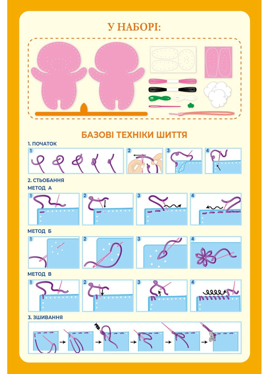 Набор для творчества шитье игрушки-брелока "Зайчонок" (CH 221638) Avenir (297003100)