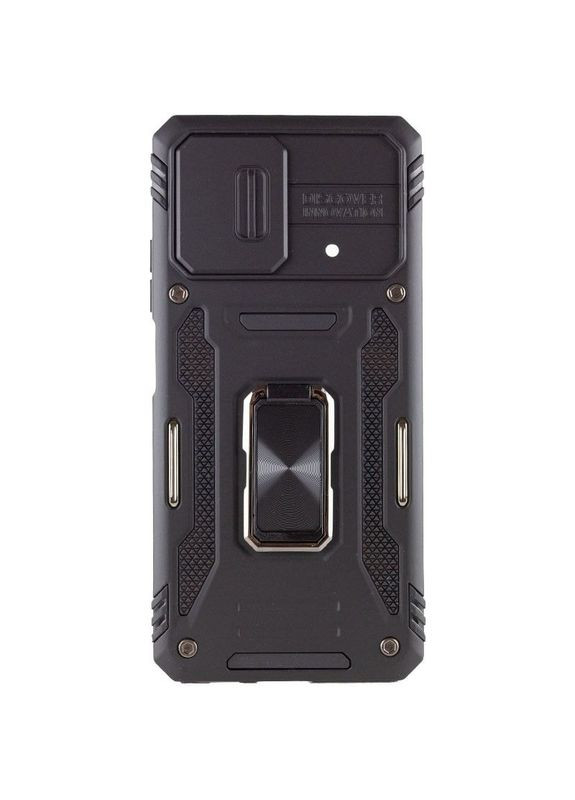 Ударостойкий чехол Camshield Army Ring для Xiaomi Poco X5 Pro 5G / Note 12 Pro 5G Черный Epik (372499328)