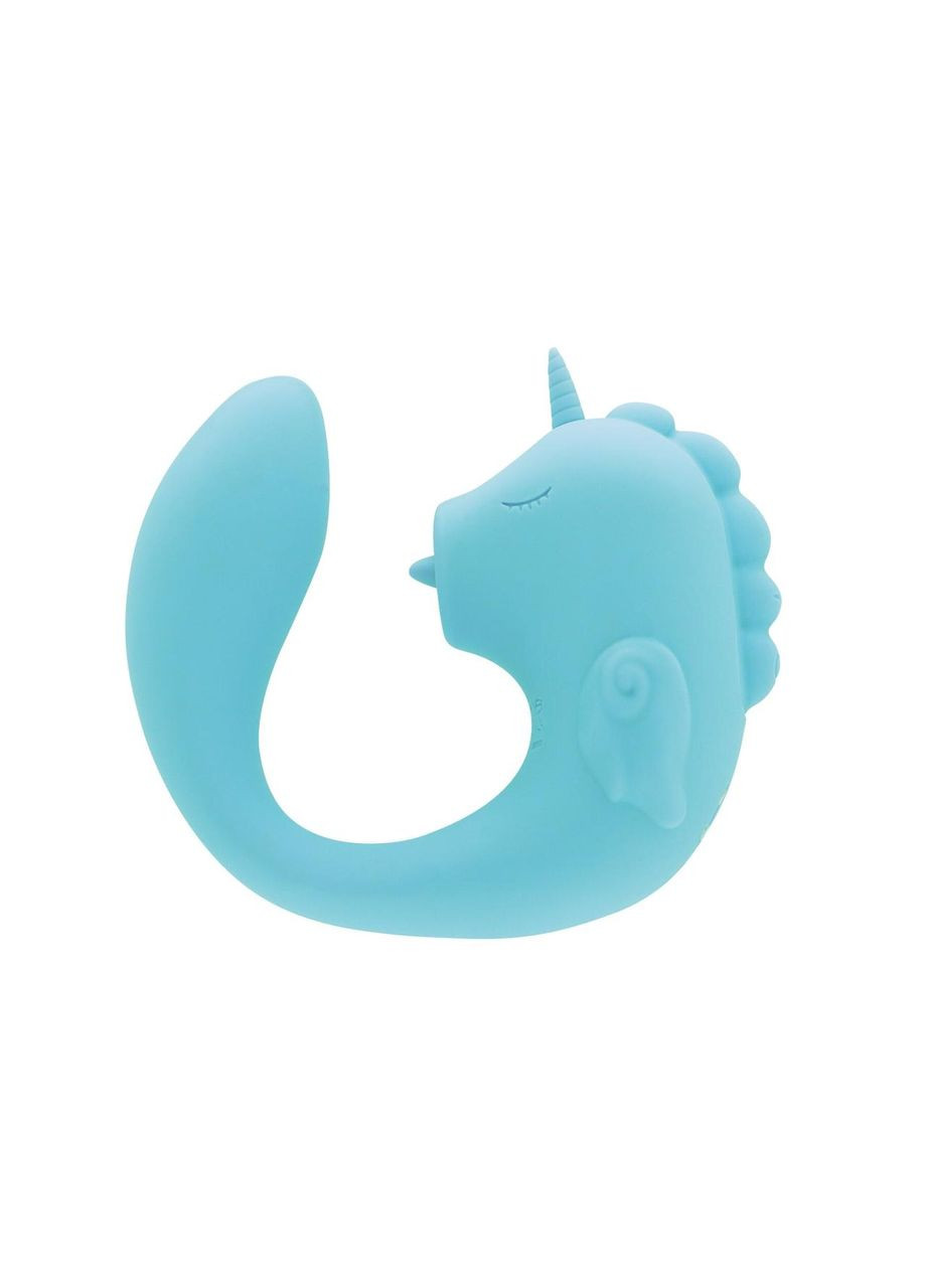 Вібратор-єдиноріжка Unihorn — C Horse — Ocean, вагінально-кліторальна стимуляція, 2 мотори по 10 режимів Peak (366577734)