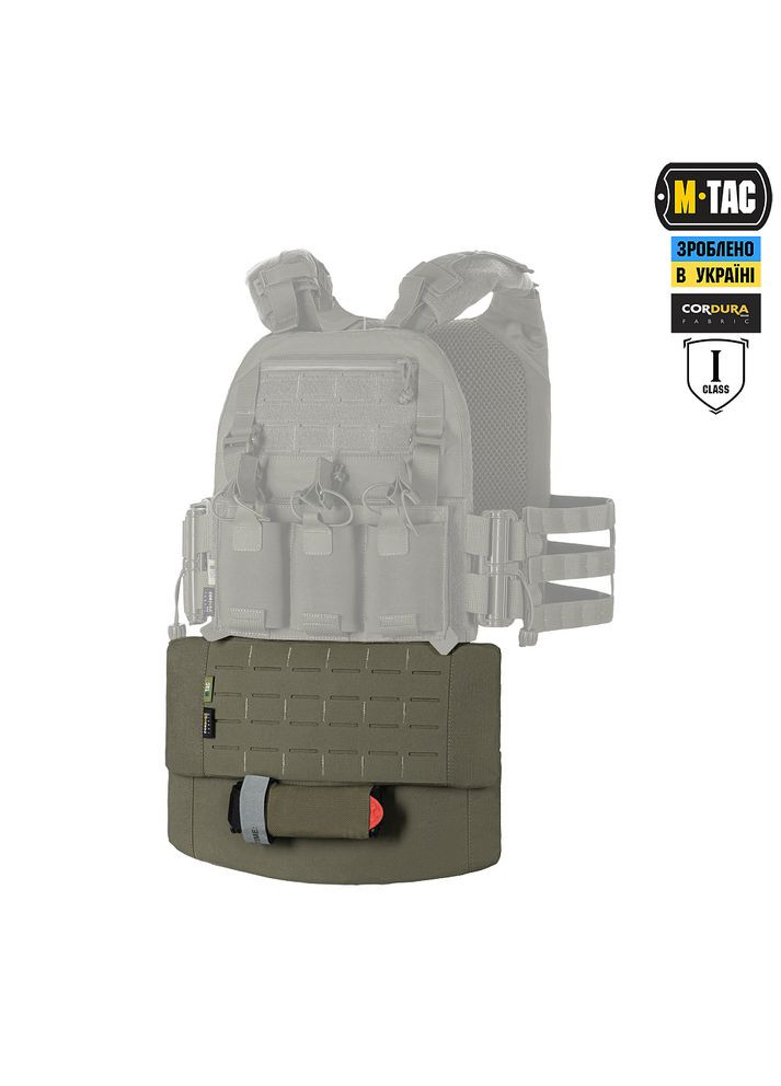 Защита живота с баллистическим пакетом 1 класс защиты (FMS) Laser Cut Ranger Green M-TAC (315147308)