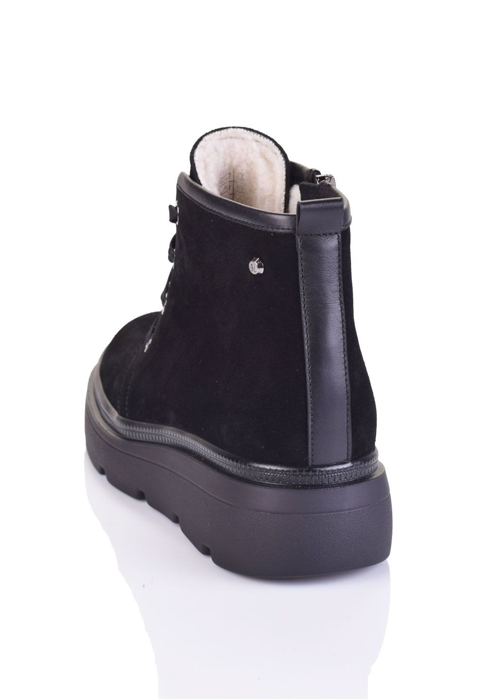 Зимние ботинки Marco Piero со шнуровкой из натуральной замши