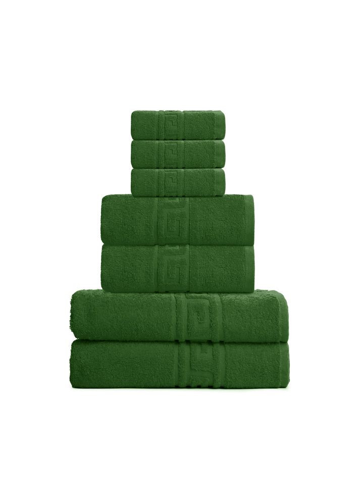 Рушник махровий 70х135 см оливка IDEIA оливковий