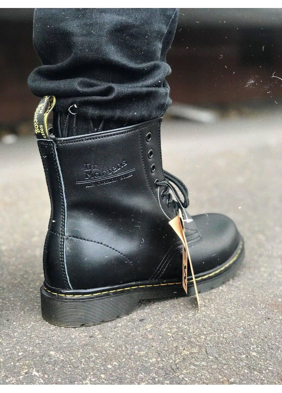 Черевики жіночі та чоловічі Dr. Martens 1460 Black 11822006 Доктор Мартинс (Хутро) No Brand (366072173)