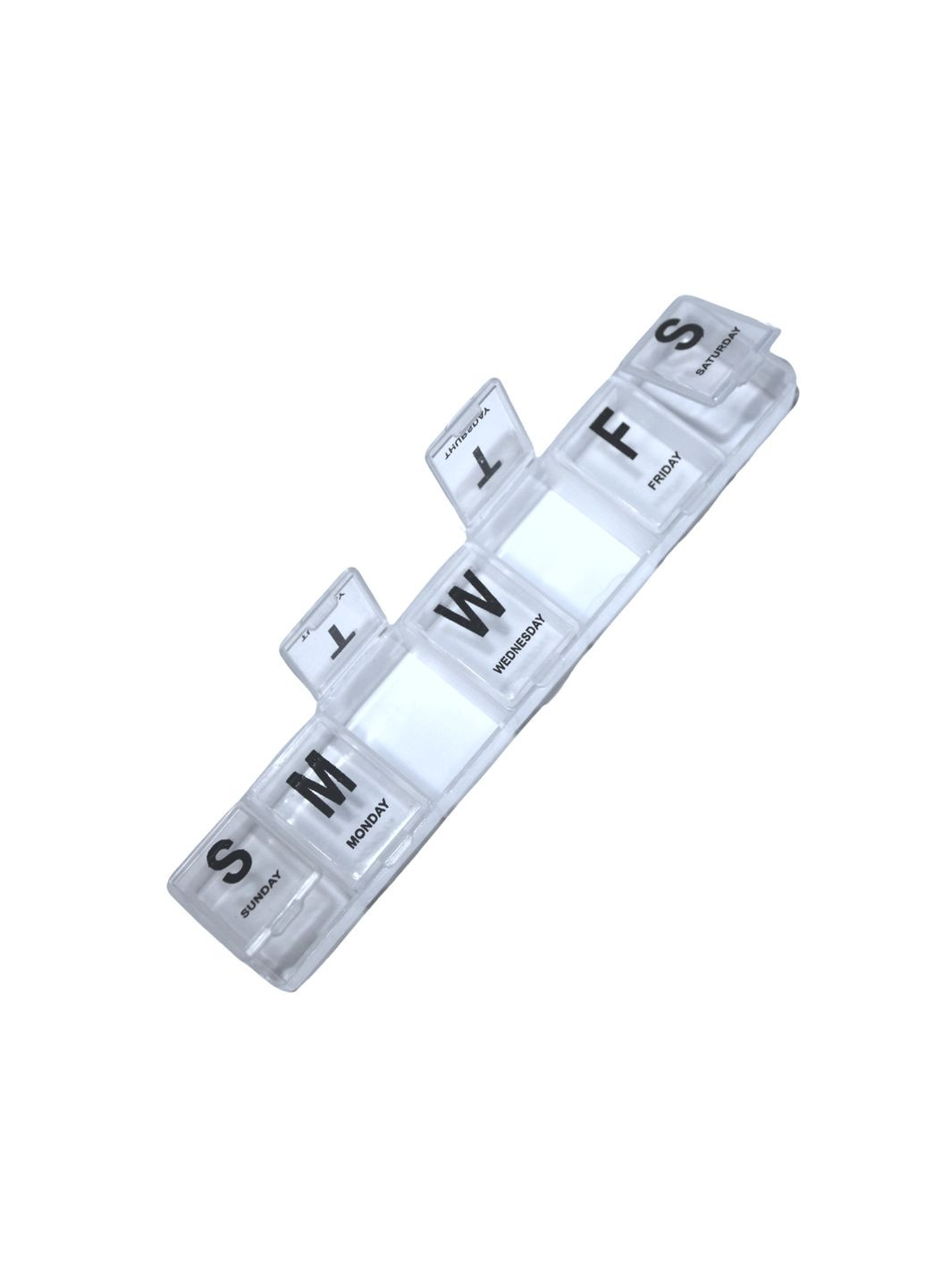 Органайзер для таблеток та дрібниць Дні тижня 7 відділень/15см FROM FACTORY SSA (339105165)
