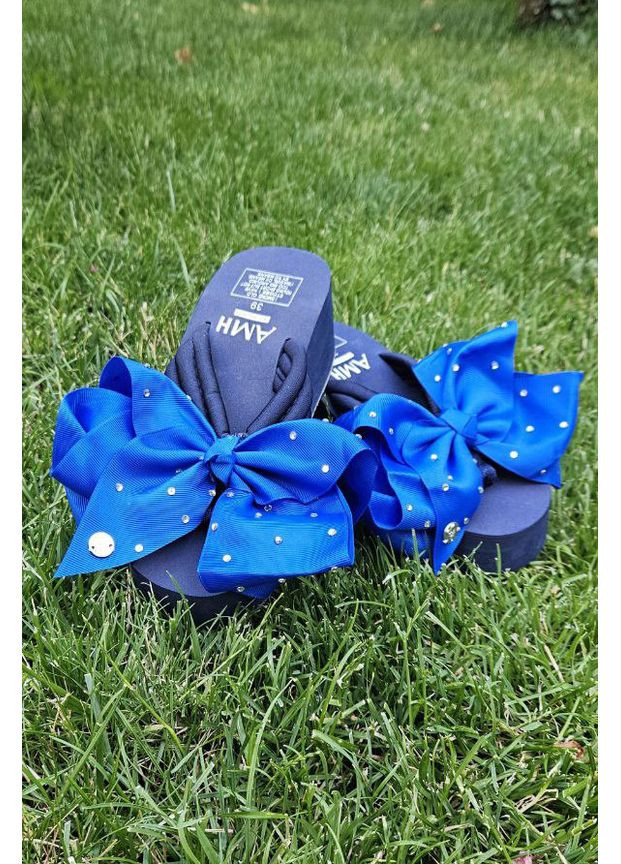 В`єтнамки жіночі темно-синього кольору Let's Shop (352164476)