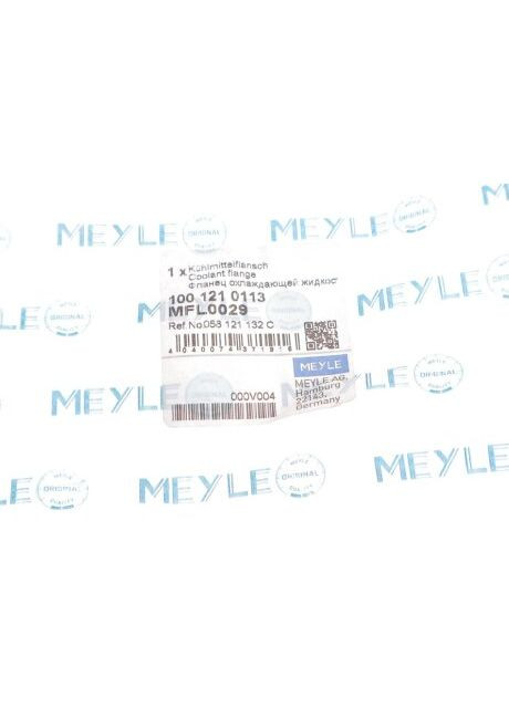 Фланець системи охолодження Audi A6/VW Passat/Skoda Superb 1.8T 95-08 100 121 0113 UA63 Meyle (366259099)