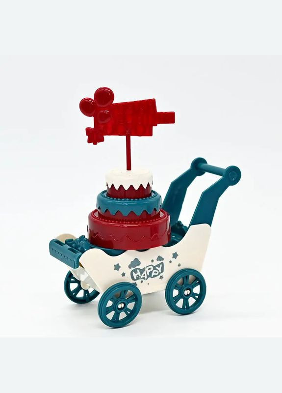 Детский игровой набор фигурок "Свинка Пепа" 552-54 4 фигурки, коляска с тортом Fun Game (327217826)