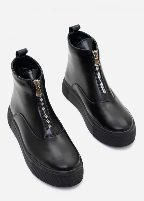 Чорні черевики на високій підошві ISSA PLUS (280939509)