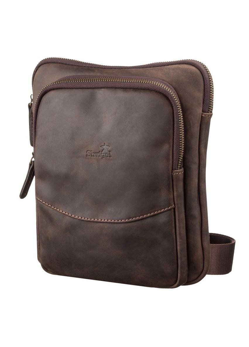 Сумка мужская 11091 кожаная. Shvigel (331906391)