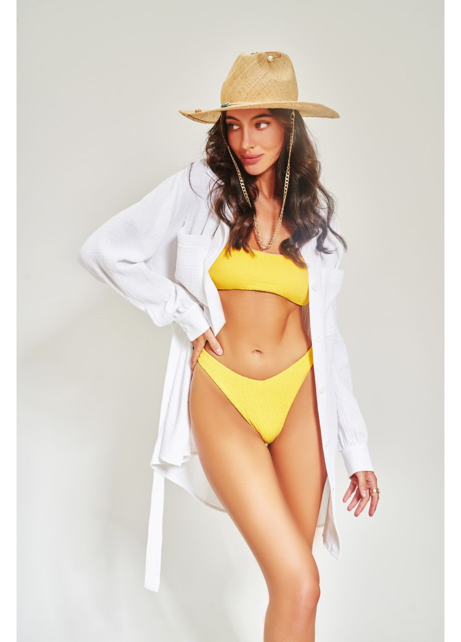 Білий туніка муслін Sarko однотонна