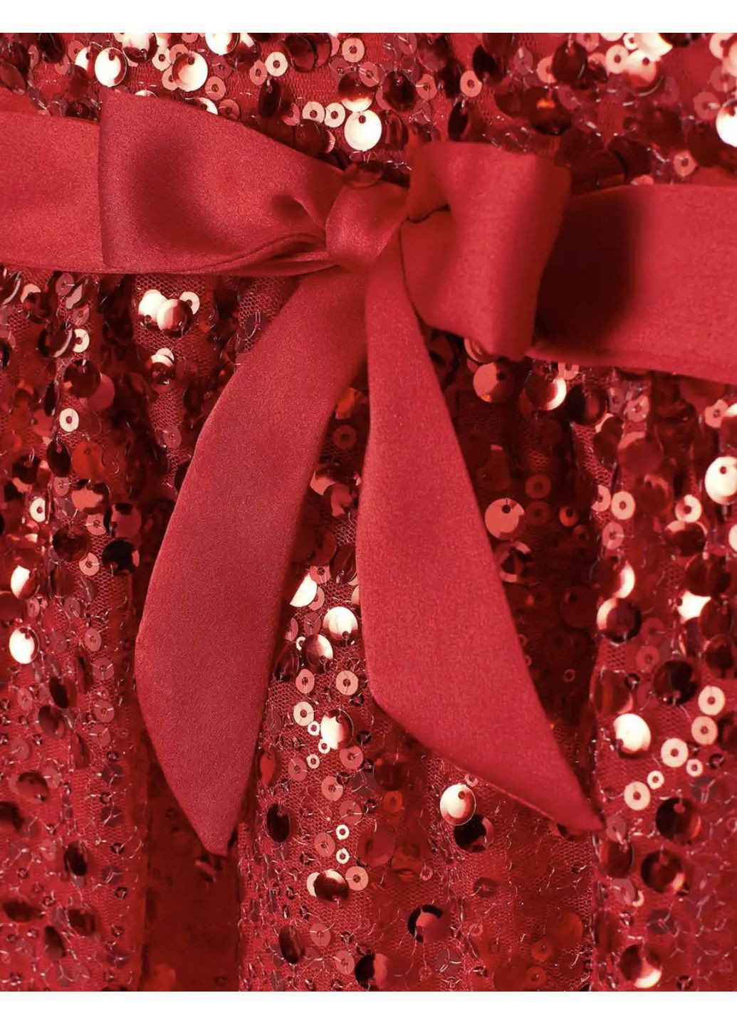 Красное платье с пайетками H&M (367182728)