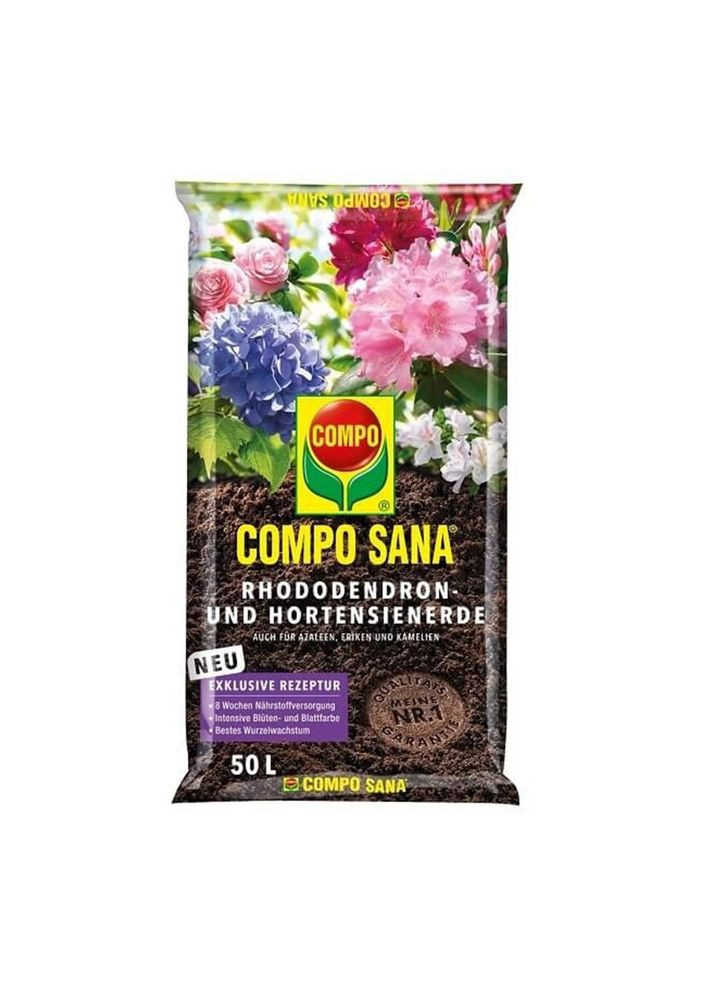 Торфосмесь для рододендронов и гортензий 50 л 1751 Compo (316627249)