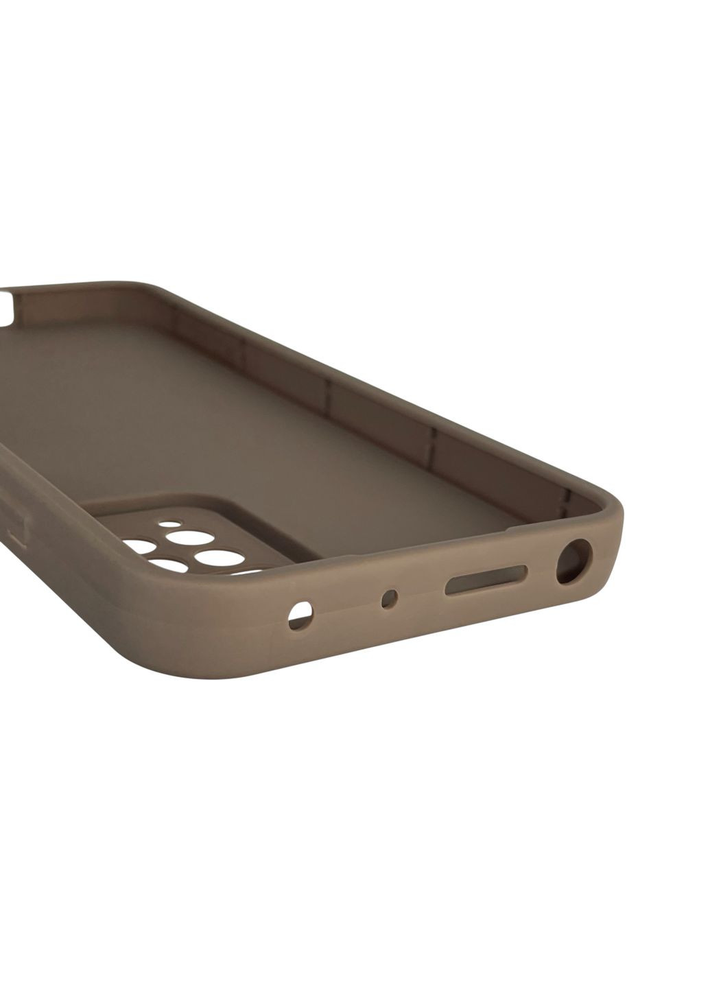 Чехол силиконовый Soft Touch для Redmi Note 11 Pro коричневый (Полная защита камеры) Xiaomi (366389812)