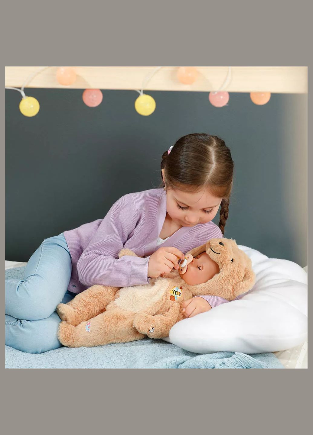 Кукла Эмма в костюме мишки 43 см (837115) BABY born (326805619)