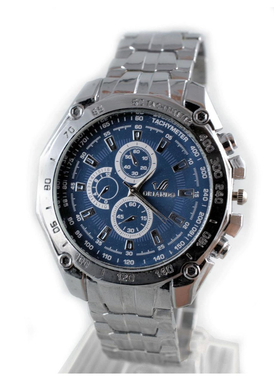 Мужские спортивные наручные часы «Orlando Dark Blue» с металическим браслетом China (366875023)