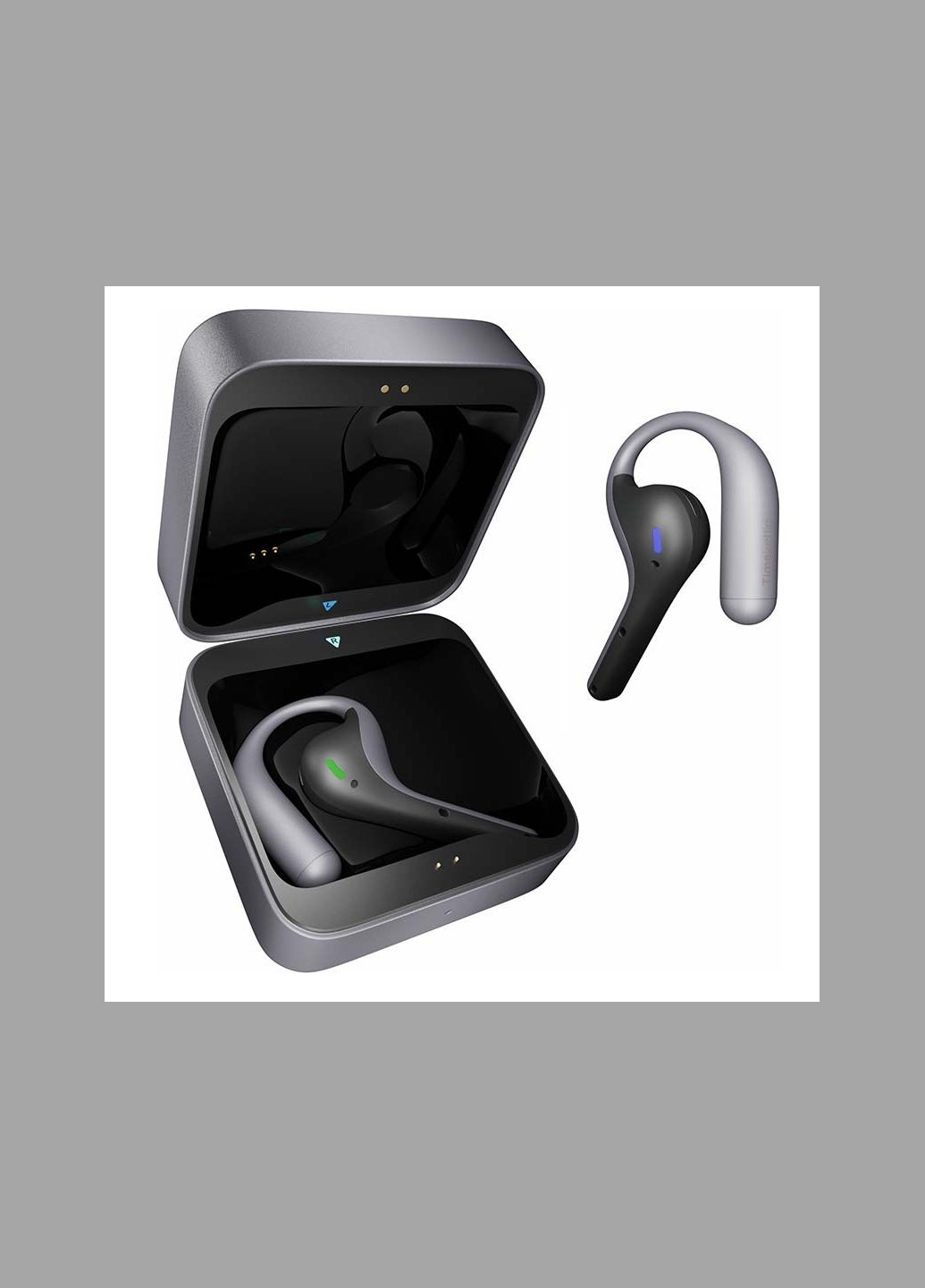 Навушники перекладач W4 Pro, AI двосторонній синхронний переклад, 42 мови, офлайн + онлайн Black Timekettle (315148472)