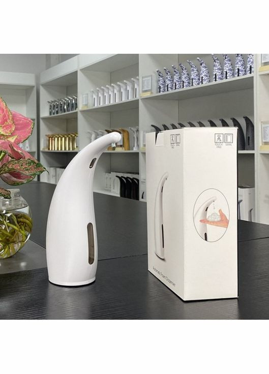 Дозатор сенсорний для мила, автоматичний, диспенсер, білий, 300 мл No Brand (346048717)